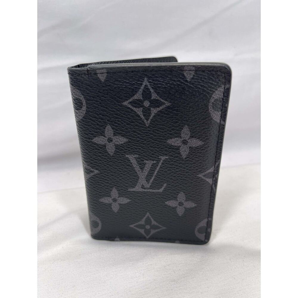 Louis Vuitton Monogram Eclipse Coated Canvas Pocket Organizer SPB-JB 365516